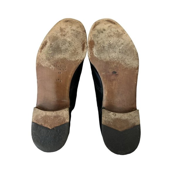 Mario Bruni Black Lace‎ Wingtip Shoe Mens Size 10M Made In  Italy Very Good - Picture 5 of 5